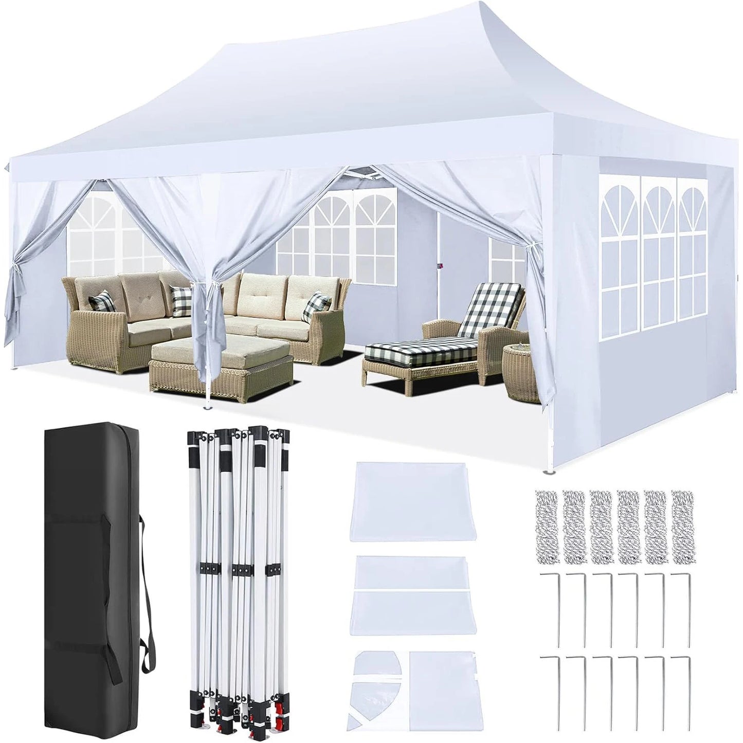 10x20ft Pop Up Canopy