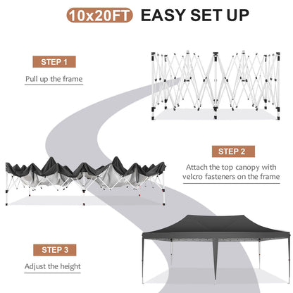 10x20ft Pop Up Canopy