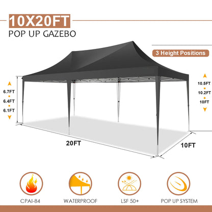 10x20ft Pop Up Canopy