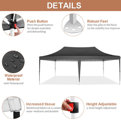 10x20ft Pop Up Canopy