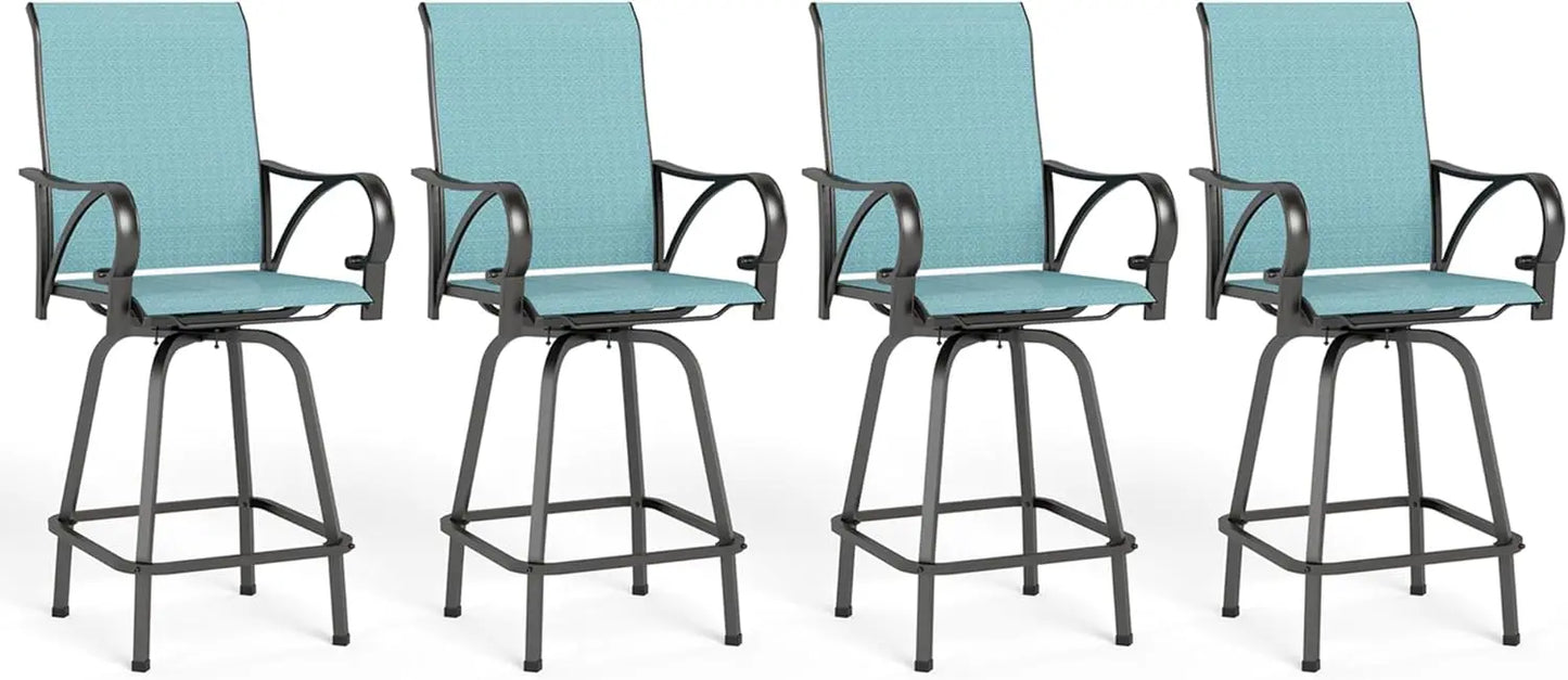 5-Piece High Top Bistro Set for 4