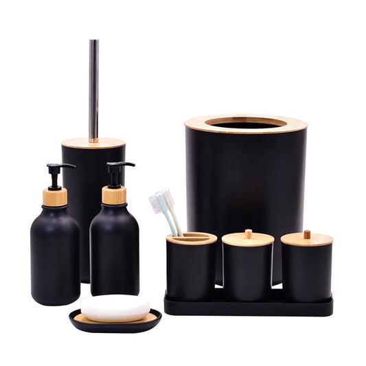 Bathroom Accessories Set 9 Piece Set