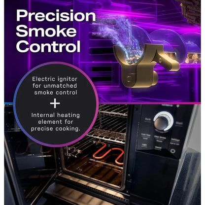 Smart Indoor 5 Control Setting Pellet Smoker