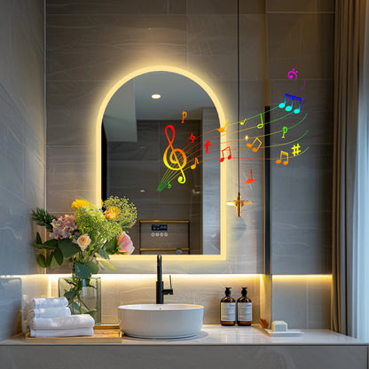 Wall Mounted LED Mirror