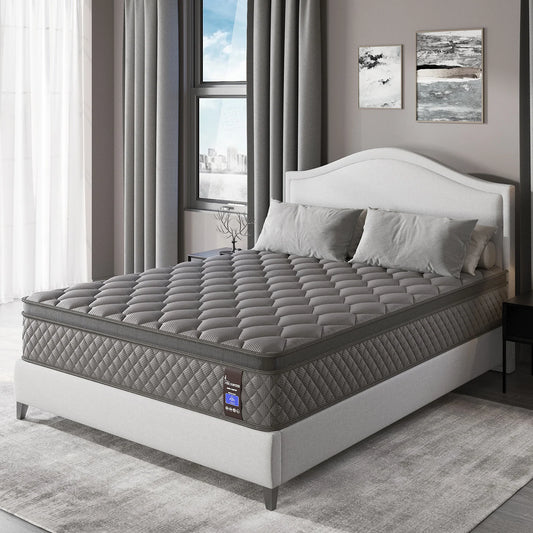 Hybrid Spring Memory Foam Mattress Medium Firm