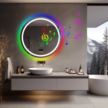 Wall Mounted LED Mirror