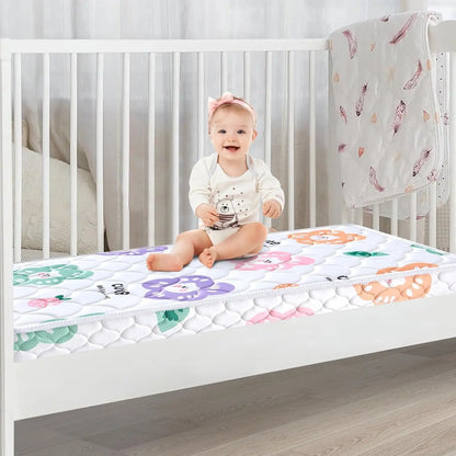 Crib and Toddler Mattress - 52" x 27.6" x 5" Dual Sided