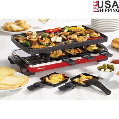 Nonstick Reversible Griddle & Grill Plate 1500W