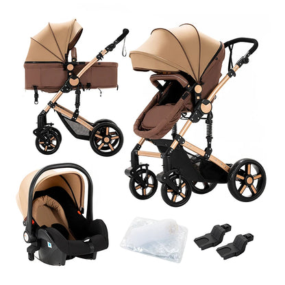 Lightweight 3 in 1 Baby Stroller