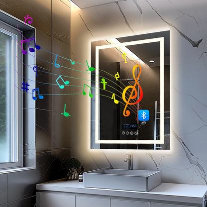 Wall Mounted LED Mirror