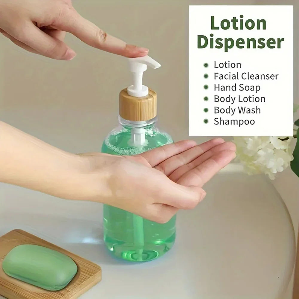 Bamboo Bathroom Accessories Set