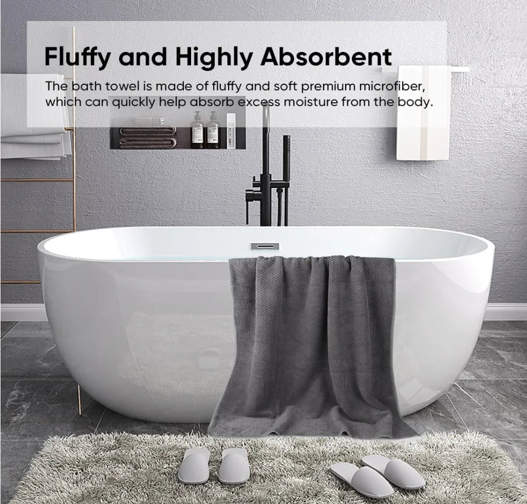 Microfiber Ultra Soft Bath Towel Set