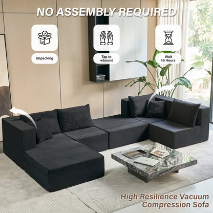 140" Modular Sectional Sofa
