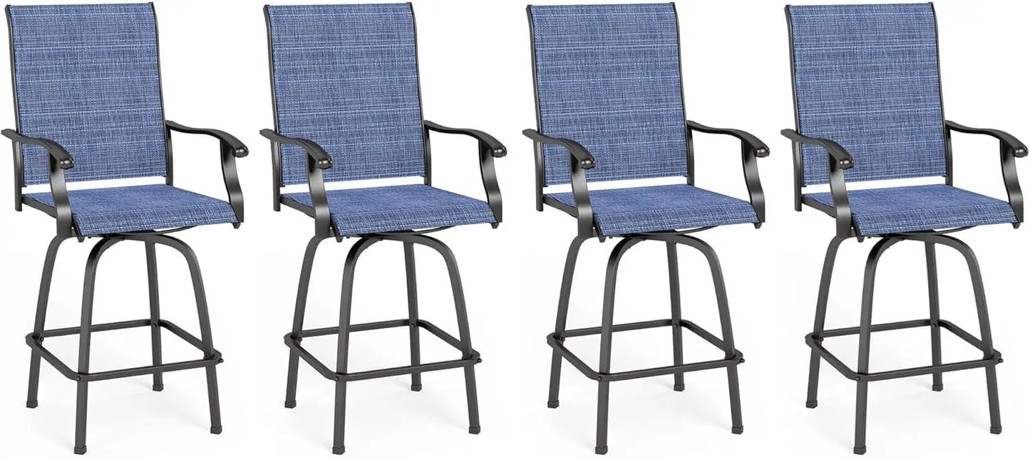 5-Piece High Top Bistro Set for 4
