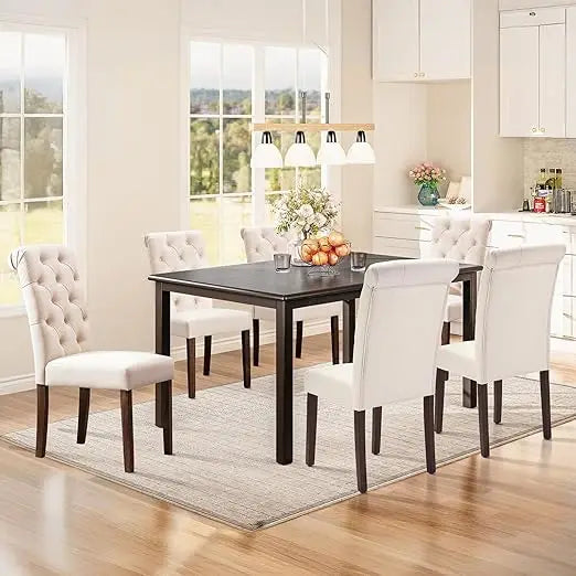 7-Piece Dining Table Set for 6