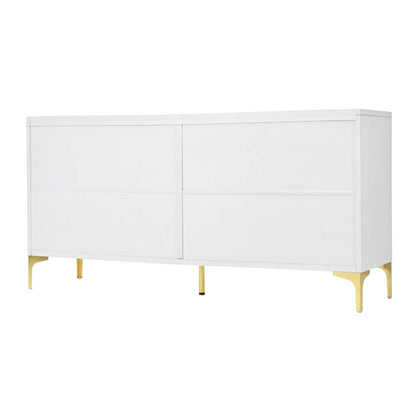 Creative 4-door Sideboard Buffet Cabinet