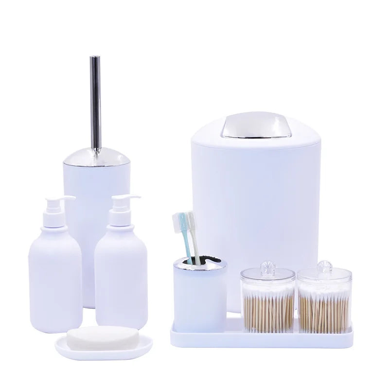 Bathroom Accessories Set 9 Piece Set