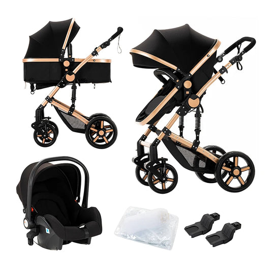 Lightweight 3 in 1 Baby Stroller