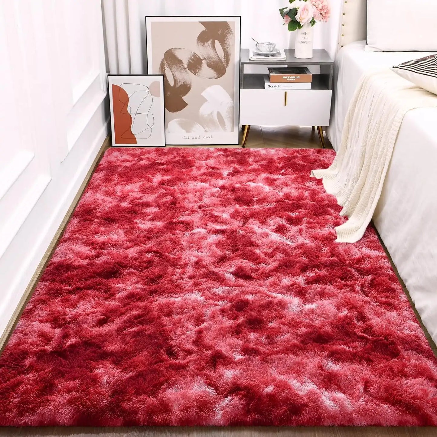 Super Soft Plush Tie Dye Rugs