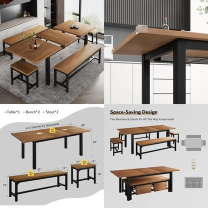 Mid-Century Modern Dining Set