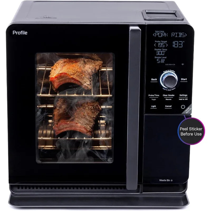 Smart Indoor 5 Control Setting Pellet Smoker