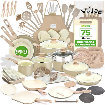 54 Piece Professional Grade Cookware Set