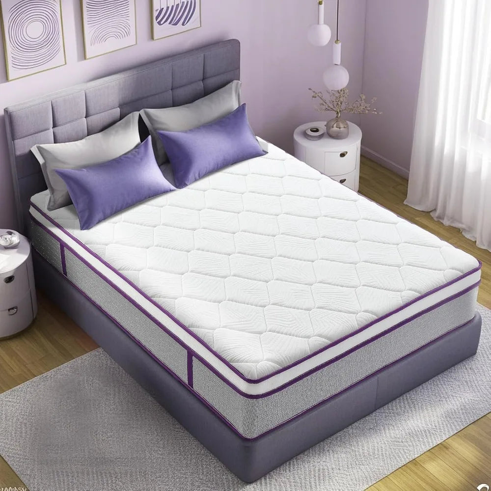 12 Inch Hybrid Memory Foam Mattress