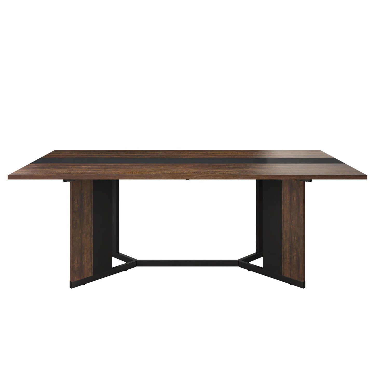 71" Large Rectangular Dining Table
