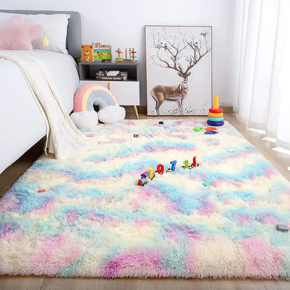 Super Soft Plush Tie Dye Rugs