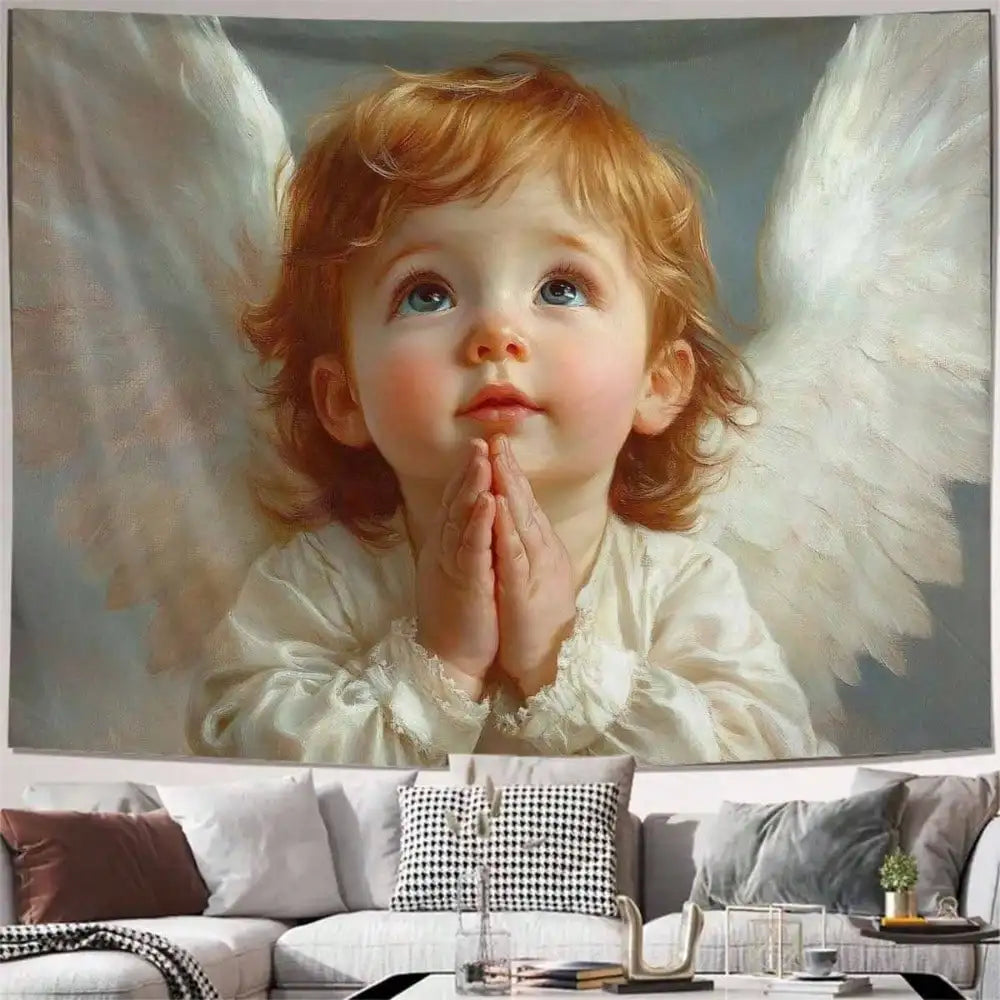 Angel Tapestry Wall Hanging