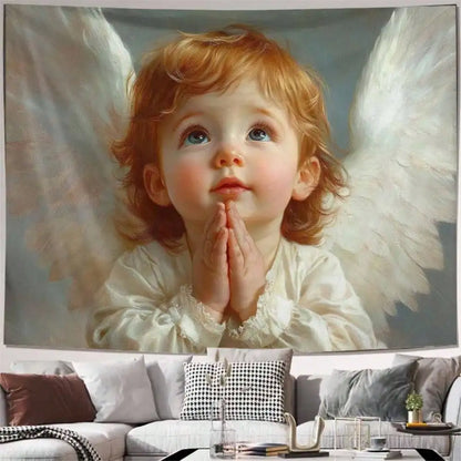 Angel Tapestry Wall Hanging