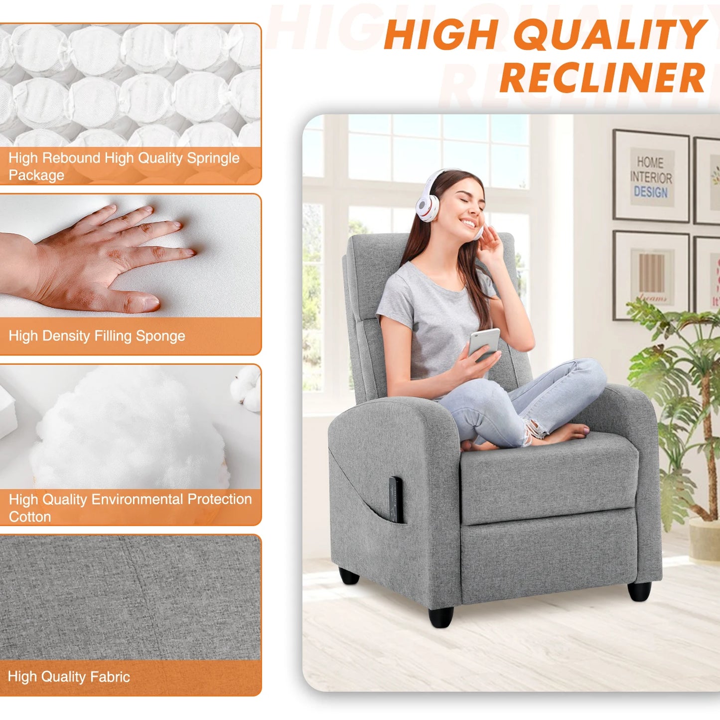 Smart Recliner Massager Chair