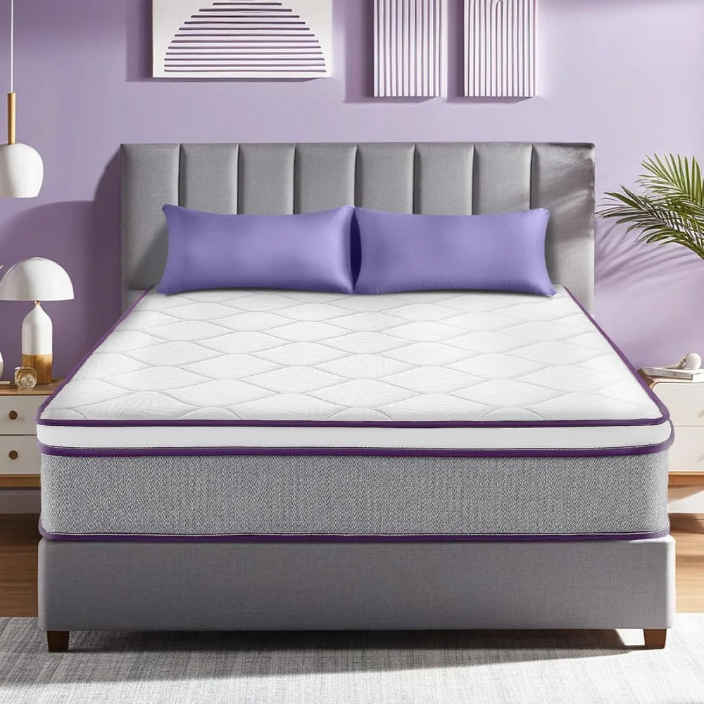 12 Inch Hybrid Memory Foam Mattress