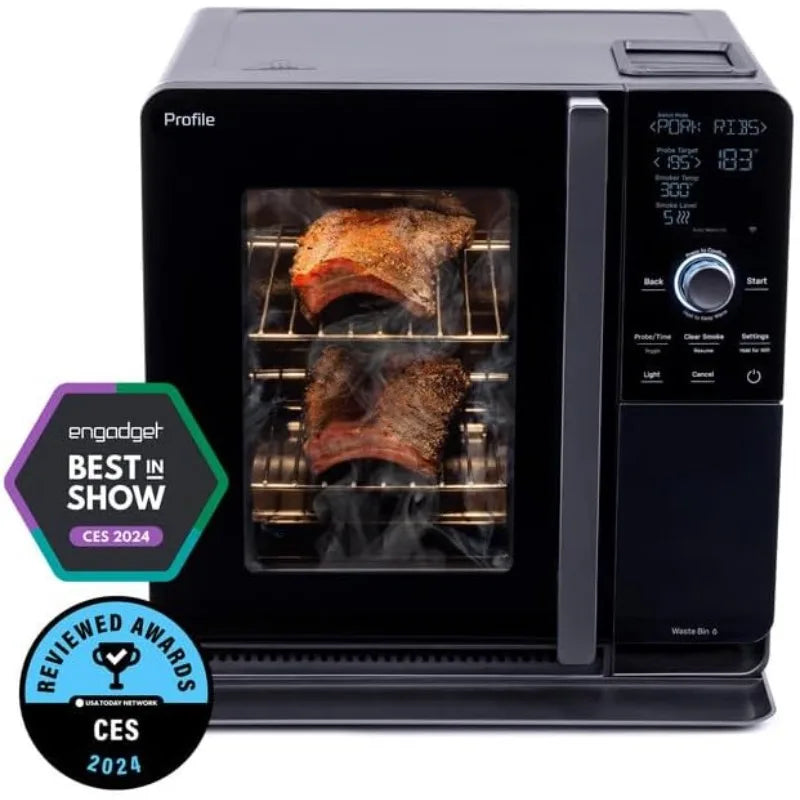 Smart Indoor 5 Control Setting Pellet Smoker