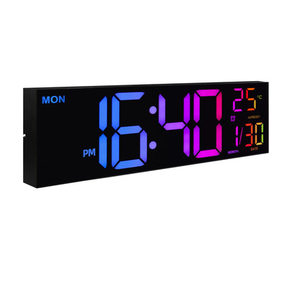 16" Digital Wall Clock