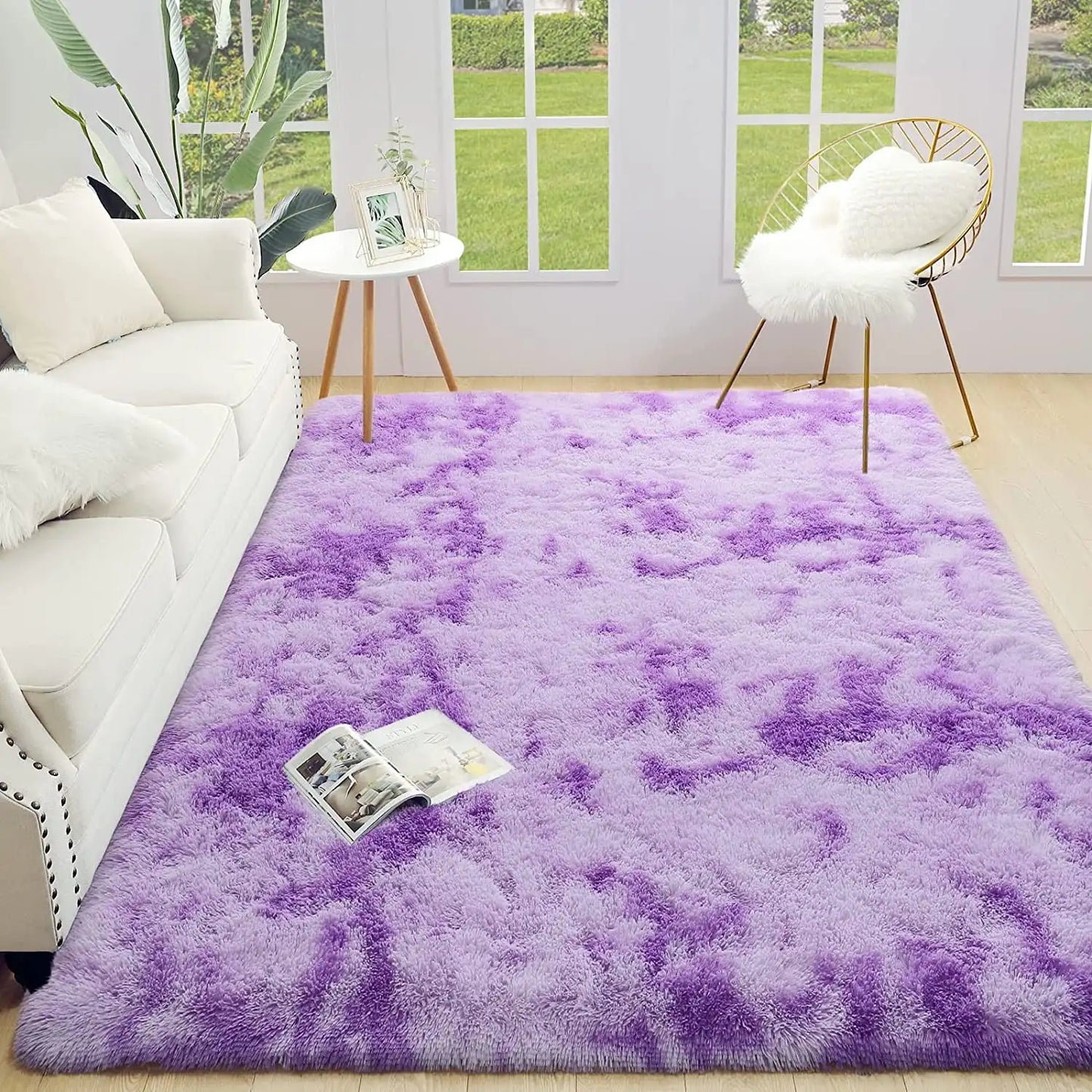 Super Soft Plush Tie Dye Rugs