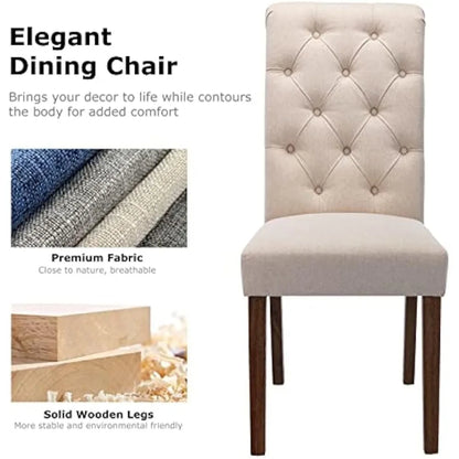 7-Piece Dining Table Set for 6