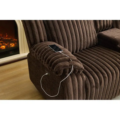 Power Reclining Sectional Sofa Couch