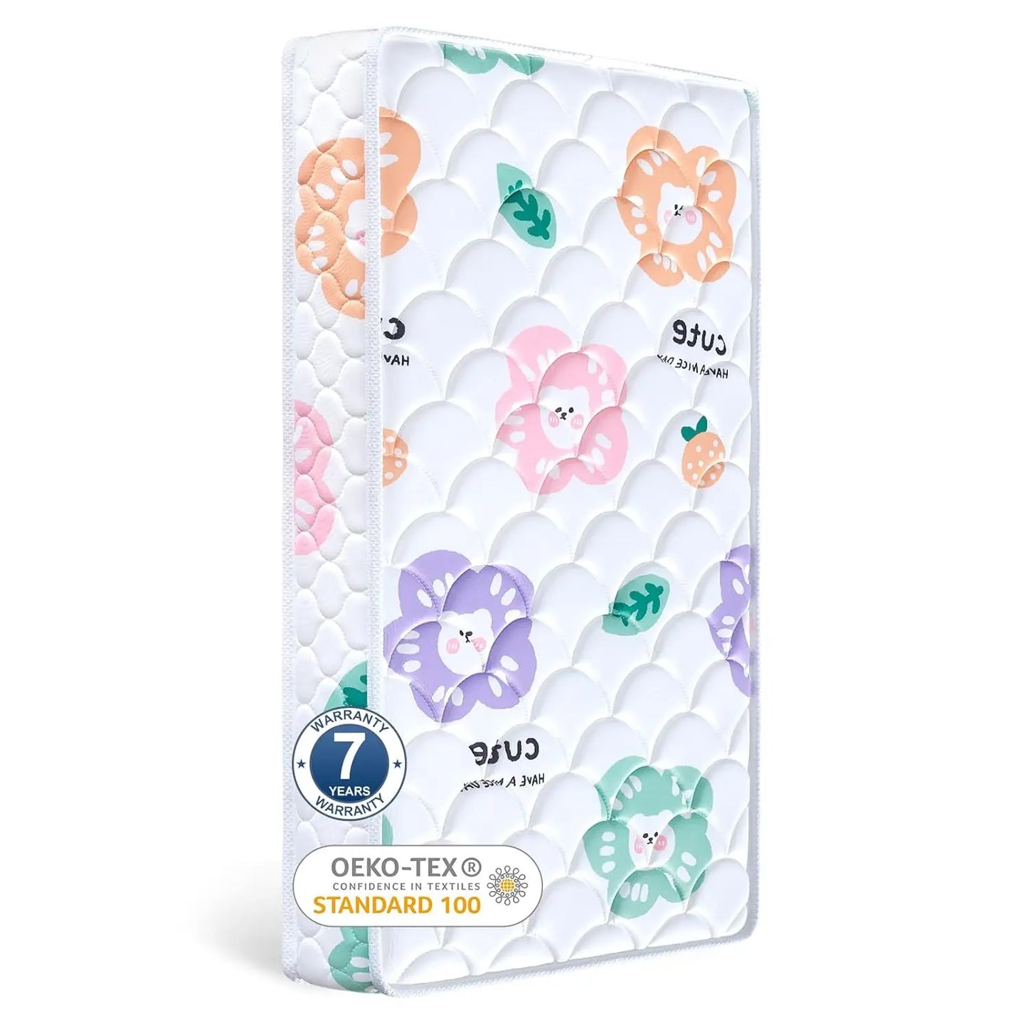 Crib and Toddler Mattress - 52" x 27.6" x 5" Dual Sided