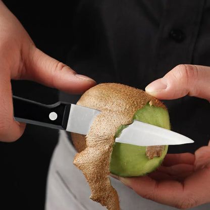 15pcs Chef Knife Set with Scissors & Sharpening Rod